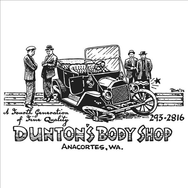 Dunton's Body Shop 5048 Sharpe Rd, Anacortes, WA 98221 Dunton's Body Shop Logo