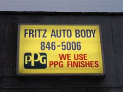 Fritz Auto Body 1320 Kooiman Ave, Grand Haven, MI 49417 Fritz Auto Body Logo