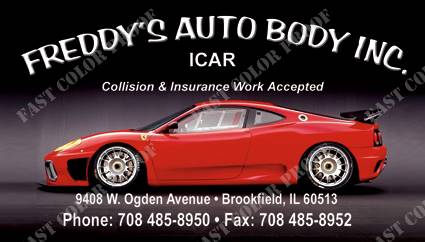 Freddy's Auto Body, Inc 9408 Ogden Ave, Brookfield, IL 60513 Freddy's Auto Body, Inc Logo