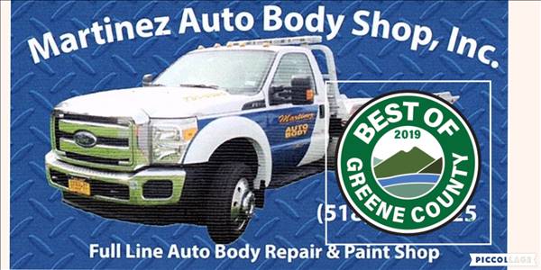 Martinez Auto Body Shop, Inc. 38 Flint Mine Rd, Coxsackie, NY 12051 Martinez Auto Body Shop, Inc. Logo