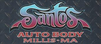 Santos Auto Body 30 Farm Street, Millis, MA 02054 Santos Auto Body Logo