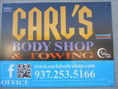 Carl's Body Shop & Towing 1120 Wayne Ave, Dayton, OH 45410 Carl's Body Shop & Towing Logo