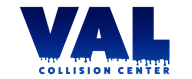 Val Collision Center Falls Church Logo