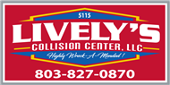Livelys Collision Center LLC Logo