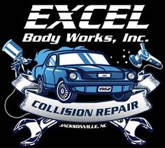 Excel Body Works 221 Brynn Marr Rd, Jacksonville, NC 28546 Excel Body Works Logo