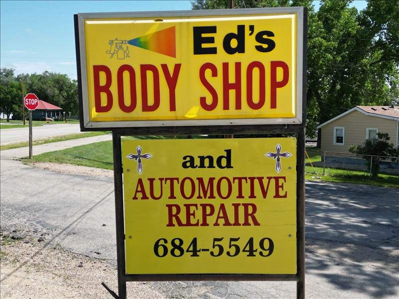 Ed's Body Shop Inc 1311 Fort Street, Buffalo, WY 82834 Ed's Body Shop Inc Logo