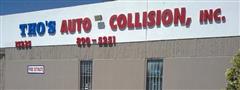 Tho's Auto Collision Logo