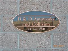 D & D Autoworks & Collision Logo