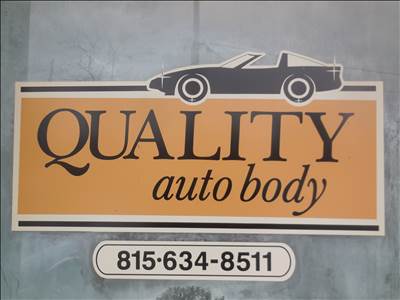 Quality Auto Body 97 N First Ave., Coal City, IL 60416 Quality Auto Body Logo