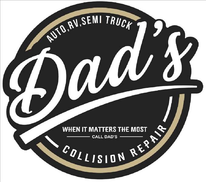 Dad's Collision Repair 871 Garden Highway, Yuba City, CA 95991 Dad's Collision Repair Logo