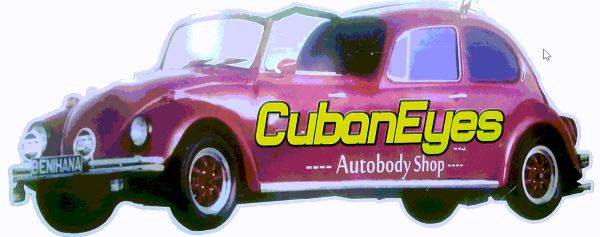 Cuban Eyes Auto Body Shop LLC Logo