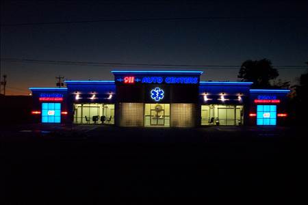 911 Auto Centers 8527 Bandera Rd., San Antonio, TX 78250 911 Auto Centers Logo