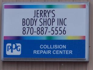 Jerry's Body Shop, Inc. 113 E Olive St, Prescott, AR 71857 Jerry's Body Shop, Inc. Logo