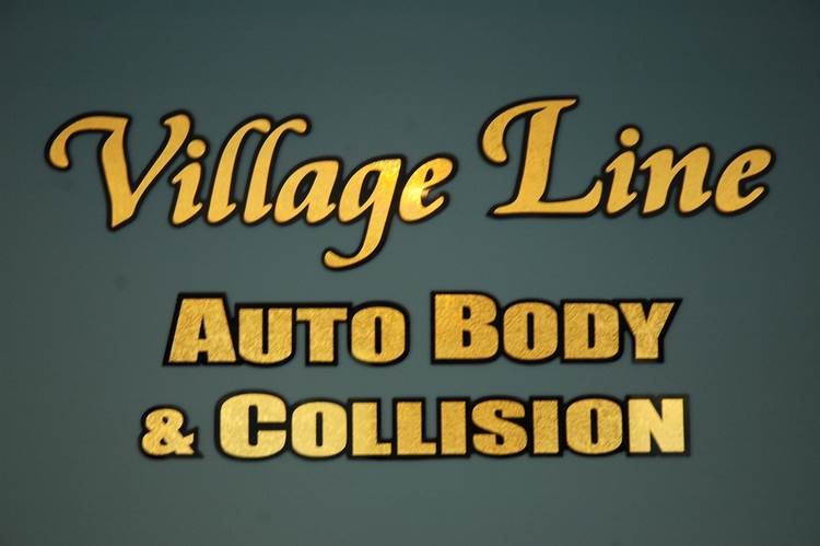 Village Line Auto Body Logo