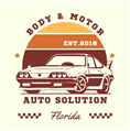 Body & Motor Auto Solution Logo
