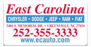 East Carolina Collision Center 3401 S Memorial Dr, Greenville, NC 27834 East Carolina Collision Center Logo