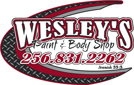 Wesleys Paint and Body Shop Logo