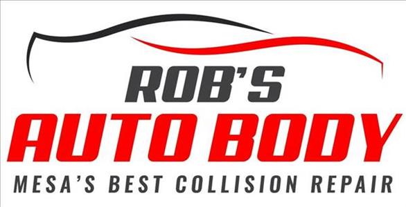 Rob's Auto Body 1930 N Higley Road, Mesa, AZ 85205 Rob's Auto Body Logo