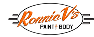 Ronnie V's Paint & Body Logo