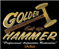 Golden Hammer Auto Body Logo