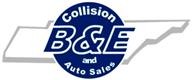 B & E Collision Logo