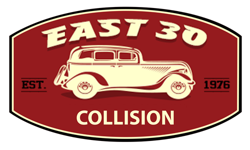 East 30 Collision 216 Hartzell Rd. PO BOX 131, New Haven, IN 46774 East 30 Collision Logo