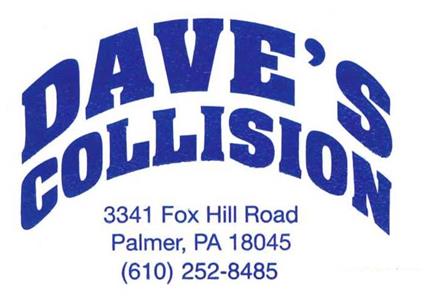Dave's Collision, Inc. 3341 Fox Hill Rd, Easton, PA 18045 Dave's Collision, Inc. Logo