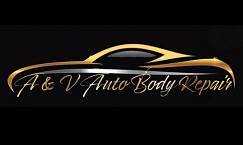 A&V Auto Body Repair 980 Rufus Ct, Hayward, CA 94541 A&V Auto Body Repair Logo