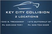 Key City Collision Butternut 1273 Butternut St, Abilene, TX 79602 Key City Collision Butternut Logo
