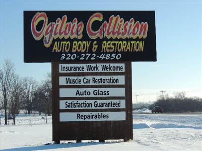 Ogilvie Collision 1526 Hwy 23, Ogilvie, MN 56358 Ogilvie Collision Logo