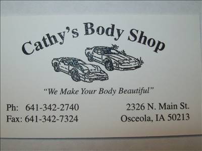 Cathy's Body Shop Logo