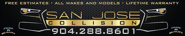 San Jose Collision 11443 San Jose Blvd., Jacksonville, FL 32223 San Jose Collision Logo