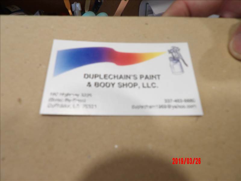 Duplechain Paint & Body 190 Highway 3226, Deridder, LA 70634 Duplechain Paint & Body Logo