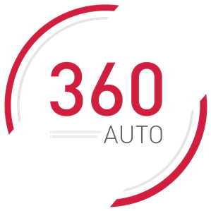 360 Degrees Auto Body Repair Shop Logo