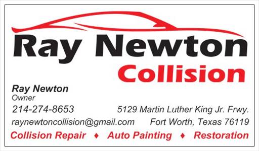 Ray Newton Collision LLC Logo