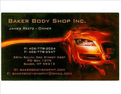 Baker Body Shop, Inc. Logo