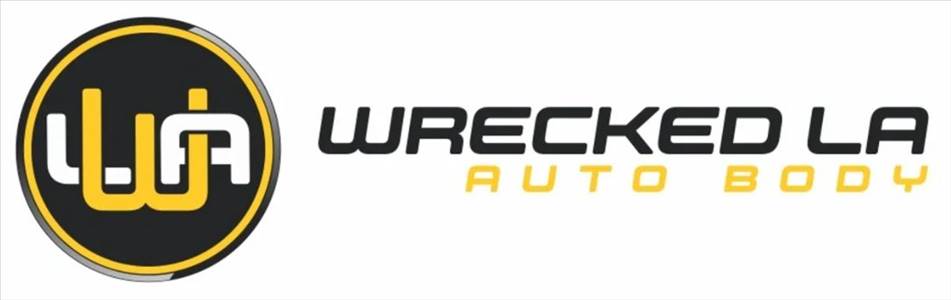 Wrecked LA Auto Body Logo
