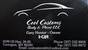 Cool Customs Body & Paint LLC 4598 US HWY 26/85, Torrington, WY 82240 Cool Customs Body & Paint LLC Logo