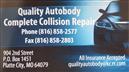 Quality Autobody 904 2nd Street, Platte City, MO 64079 Quality Autobody Logo