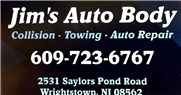 Jim's Auto Body Logo