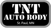 TNT Auto Body 93 E. Annapolis, Saint Paul, MN 55118 TNT Auto Body Logo