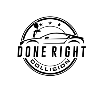 Done Right Collision Logo