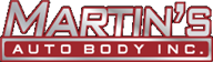 Martin's Auto Body Logo