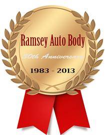 Ramsey Auto Body 265 Rt 17s, Upper Saddle River, NJ 07458 Ramsey Auto Body Logo