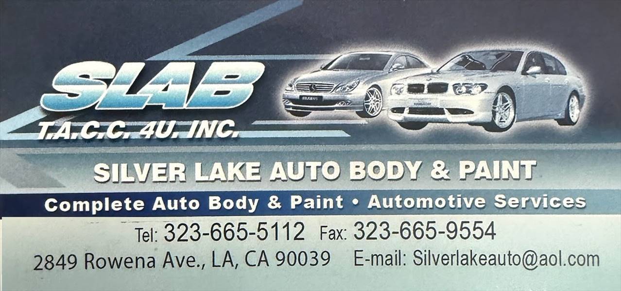 Silverlake Auto Body & Paint Logo