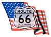 Route 66 Autobody Inc. Logo