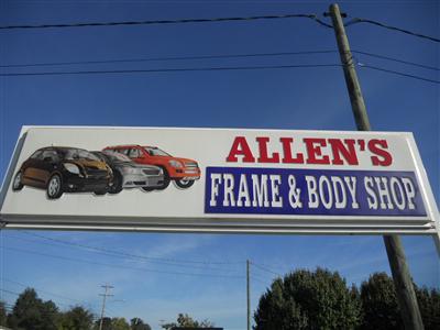 Allen's Frame and Body Shop 1504 Gardner Blvd, Columbus, MS 39702 Allen's Frame and Body Shop Logo