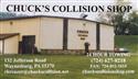 Chuck's Collision Shop, Inc. 132 Jefferson Rd, Waynesburg, PA 15370 Chuck's Collision Shop, Inc. Logo