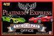 Platinum Express Auto Repair Inc. Logo