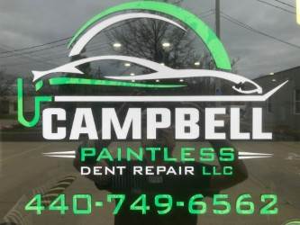 Campbell Paint & Dent Repair LLC 8875 East Ave, Mentor, OH 44060 Campbell Paint & Dent Repair LLC Logo